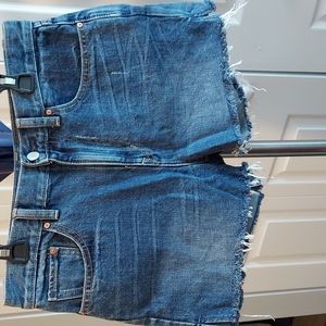 Gap Frayed Hem Shorts. Size 27.